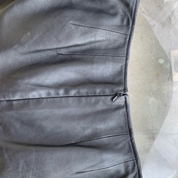 Genuine Leather Skirt - Picture 6 of 7